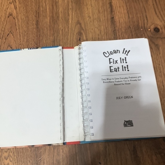 (BOOK ) Clean It! Fit It! Eat It! Book - Picture 3 of 3